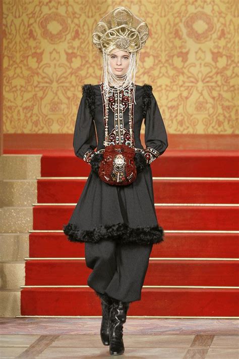 chanel russian inspired collection
